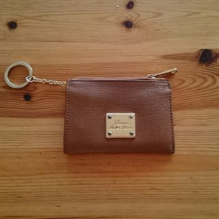 ラルフローレン(Ralph Lauren)のラルフローレン★キーリング付ICカード入れ★used品(名刺入れ/定期入れ)