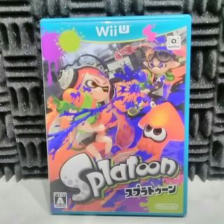 ウィーユー(Wii U)のSplatoon スプラトゥーン　wiiU版　美品(家庭用ゲームソフト)