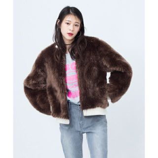 エックスガール(X-girl)の FUR BLOUSON 2色(ブルゾン)