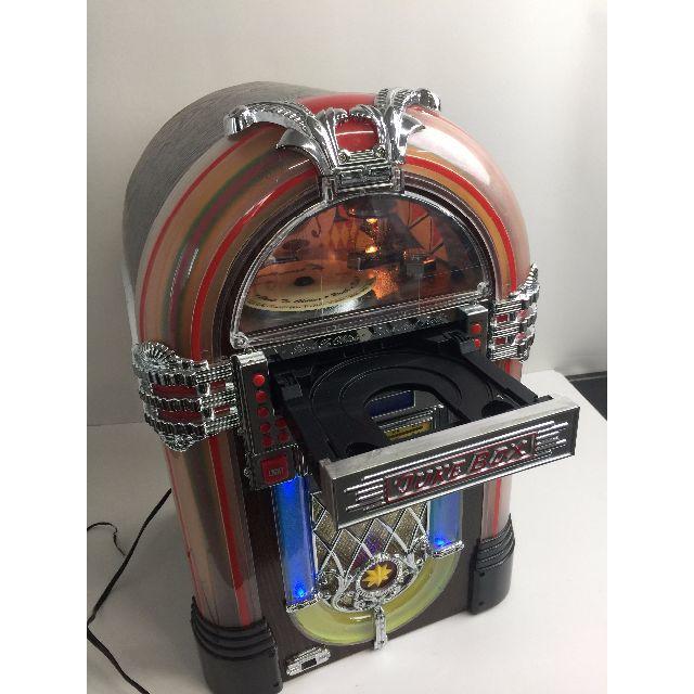 アトム様専用☆中古品 ジュークボックス レトロ感 CD ラジオの アトム様専用☆中古品 ジュークボックス レトロ感 CD ラジオの