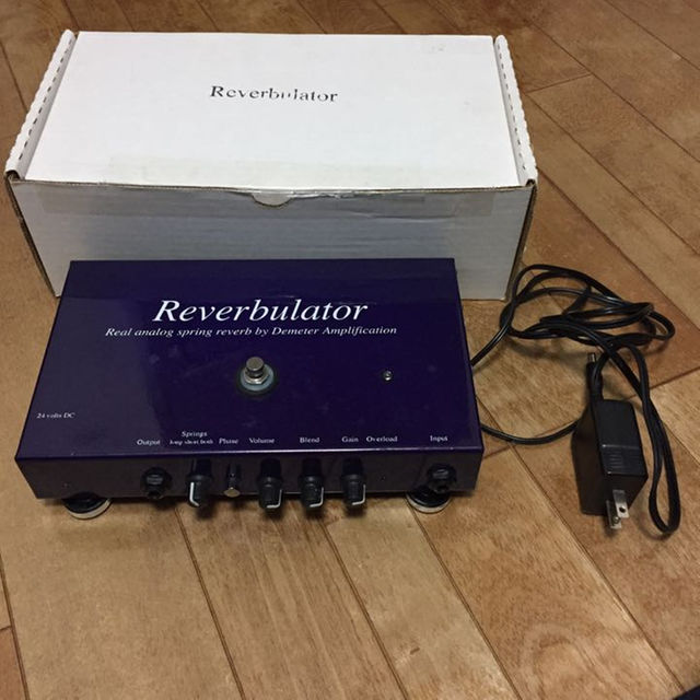 demeter revervulator rrp-1 rvb-1 リバーブ 楽器のギター(その他)の商品写真