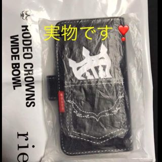 ロデオクラウンズ(RODEO CROWNS)のロデオ web限定❗️WBモバイルケース✨完売、入荷不明品❣️(モバイルケース/カバー)