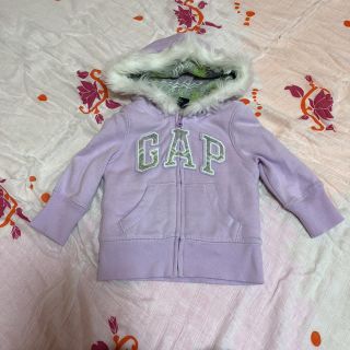 ベビーギャップ(babyGAP)のbabyGAP パーカー 裏起毛 80(ジャケット/コート)