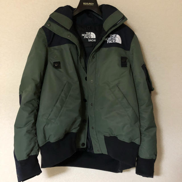 sacai(サカイ)のノースフェイス サカイ コラボ ボンバージャケット S レディースのジャケット/アウター(ブルゾン)の商品写真