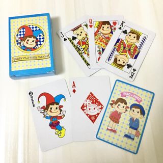 フジヤ(不二家)のペコちゃん ポコちゃん トランプ(トランプ/UNO)