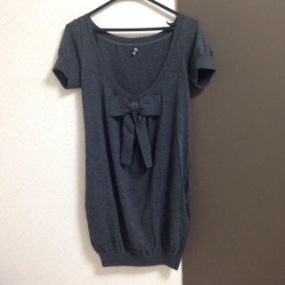 ★美品★リボンワンピース(ミニワンピース)