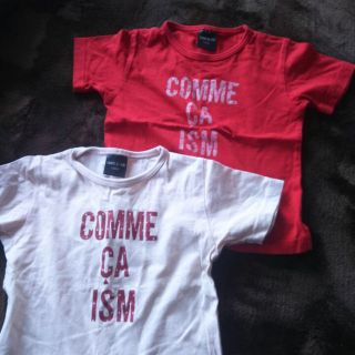 コムサイズム(COMME CA ISM)の【100㎝】Tシャツ 2枚(その他)