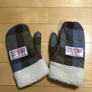 ハリスツイード(Harris Tweed)のハリスツイード☆手袋(レデイース)(手袋)