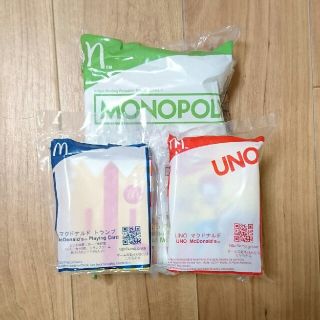 マクドナルド(マクドナルド)のマクドナルド ハッピーセット(トランプ/UNO)