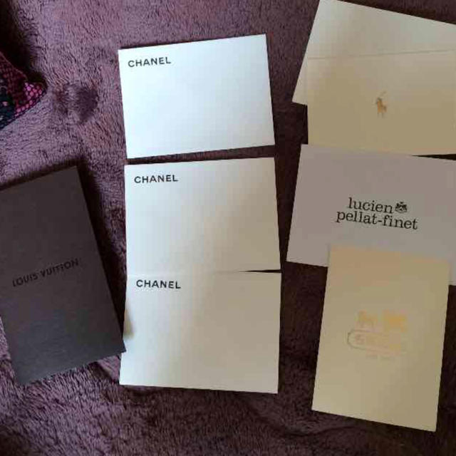 CHANEL(シャネル)のブランド封筒せっと♡♡ エンタメ/ホビーのコレクション(その他)の商品写真