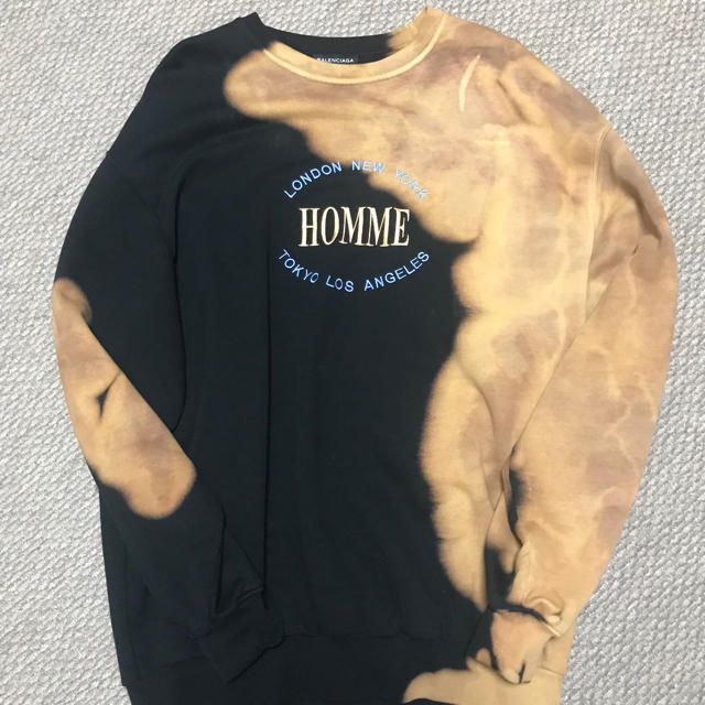 希少 balenciaga BALENCIAGA homme スウェット | フリマアプリ ラクマ