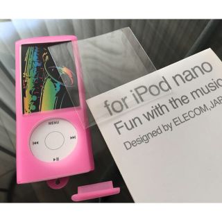 エレコム(ELECOM)の5th iPod nano シリコンケース エレコム ピンク 未使用(ポータブルプレーヤー)