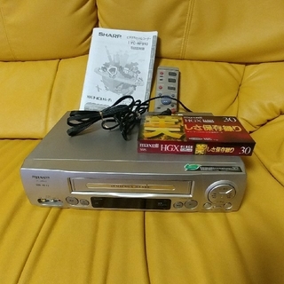 シャープ(SHARP)のSHARP VHS ビデオカセットレコーダー(その他)