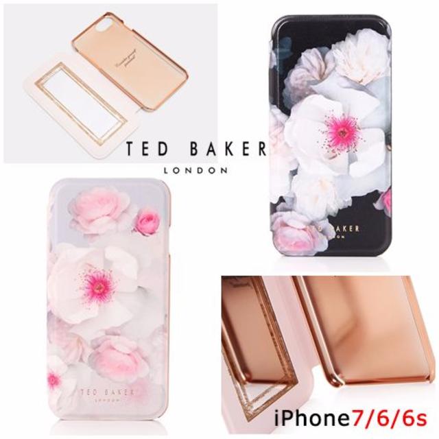 TED BAKER(テッドベイカー)のTed Baker★ミラー付き手帳型 iPhone8/7/6/6s対応ケース スマホ/家電/カメラのスマホアクセサリー(iPhoneケース)の商品写真