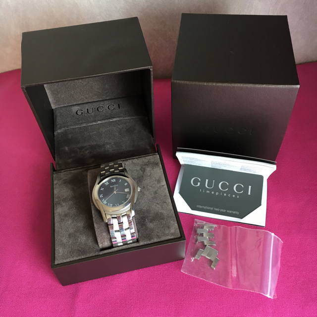 Gucci(グッチ)の最終お値下げ❣️ GUCCI   メンズウォッチ   メンズの時計(腕時計(アナログ))の商品写真