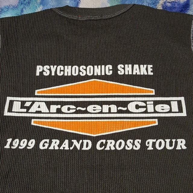 L'Arc-en-Ciel   BIG 旧ロゴTシャツ　黒