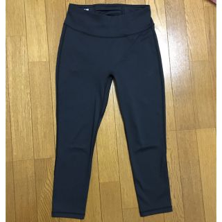 ユニクロ(UNIQLO)のユニクロ エアリズム クロップド レギンス 黒 M_2017SS(レギンス/スパッツ)