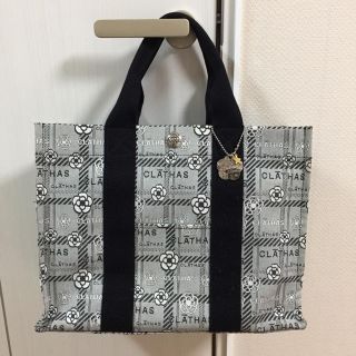 クレイサス(CLATHAS)の美品☆クレイサス キャンバストートバッグ☆A4入ります！(トートバッグ)