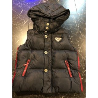 アルマーニ ジュニア(ARMANI JUNIOR)のアルマーニベビー ダウンベスト12m(ジャケット/上着)