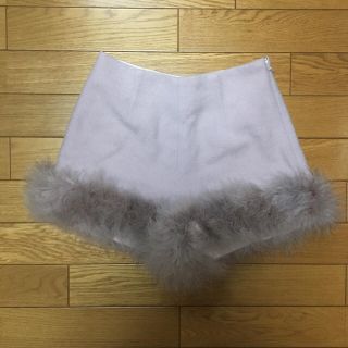 リリーブラウン(Lily Brown)のLily Brown ファーショートパンツ(ショートパンツ)