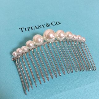 新品 パール ヘアコーム ヘア アクセサリー ヘッド ドレス 真珠 ボンネ(バレッタ/ヘアクリップ)