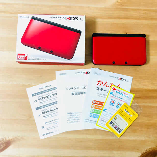 3DSLL 本体 （レッドブラック）