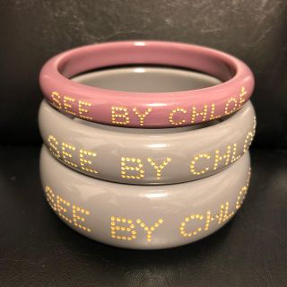 シーバイクロエ(SEE BY CHLOE)のsee by chloe シーバイクロエ 3連 バングル(ブレスレット/バングル)