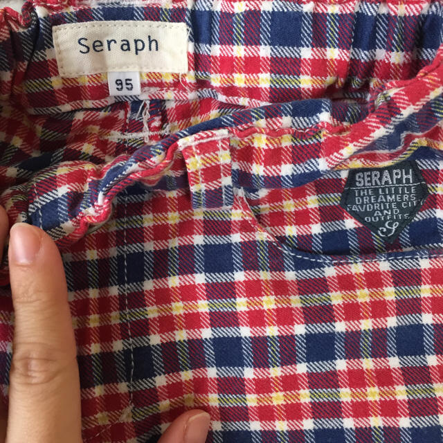 Seraph(セラフ)の❇︎ seraph チェックパンツ ❇︎ キッズ/ベビー/マタニティのキッズ服男の子用(90cm~)(パンツ/スパッツ)の商品写真