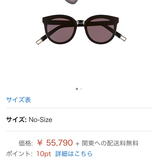 Saint Laurent(サンローラン)のgentle monster black peter メンズのファッション小物(サングラス/メガネ)の商品写真