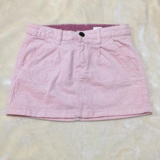 エイチアンドエム(H&M)のH&M☆可愛い♡ラメ入りミニスカート☆130センチ☆(スカート)