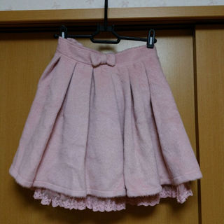 リズリサ(LIZ LISA)のLIZ LISA ピンクのミニスカート(ミニスカート)