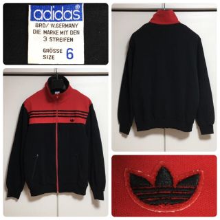 アディダス(adidas)の☆状態良☆L位☆ヴィンテージ☆西ドイツ☆アディダス トラックジャケット ジャージ(ジャージ)