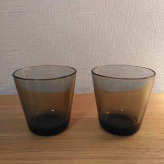 イッタラ(iittala)の週末値下げ　イッタラ カルティオ グレー ペア グラス(グラス/カップ)