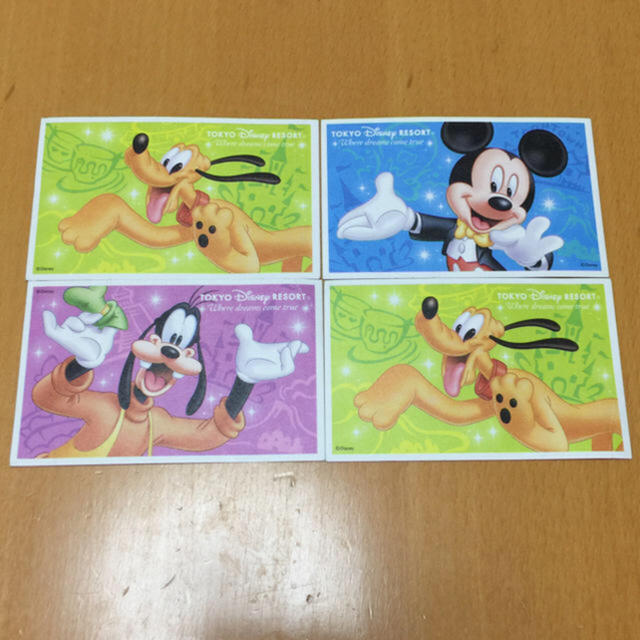 Disney - ディズニーチケット☆使用済4枚☆の通販 by yasu子♡'s shop
