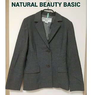 ナチュラルビューティーベーシック(NATURAL BEAUTY BASIC)の美品♡ナチュラルビューティーベーシック♡スーツ セット 上下 スカート(スーツ)