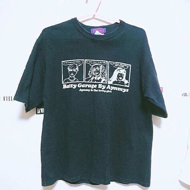 Aymmy in the batty girls(エイミーインザバッティーガール)の値下げ【Aymmy】Tシャツ＋丸型ショルダーバッグ レディースのトップス(Tシャツ(半袖/袖なし))の商品写真