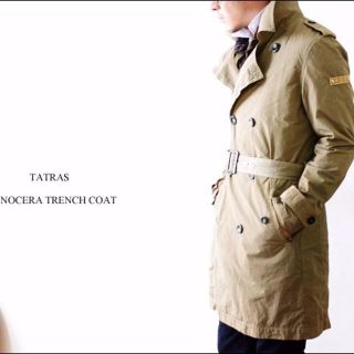 TATRAS - TATRAS 定価88200 トレンチコート ダウンジャケット
