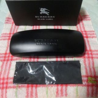 バーバリーブラックレーベル(BURBERRY BLACK LABEL)のバーバリーメガネケースですm(__)m未使用同然ですm(__)m(その他)