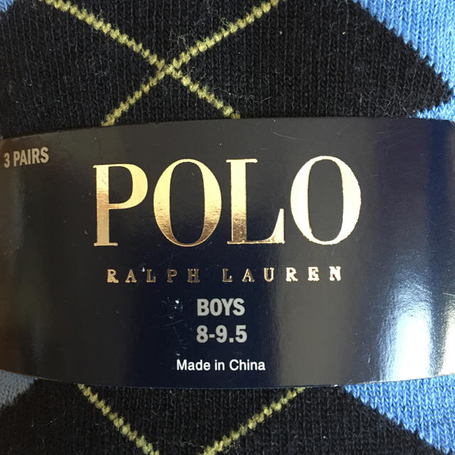 POLO RALPH LAUREN(ポロラルフローレン)のポロ ラルフローレンボーイズ靴下 キッズ/ベビー/マタニティのこども用ファッション小物(靴下/タイツ)の商品写真