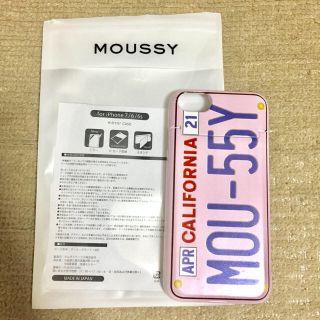 マウジー(moussy)のmoussy iPhone7.6.6s(土日曜限定お値下げ！)(iPhoneケース)