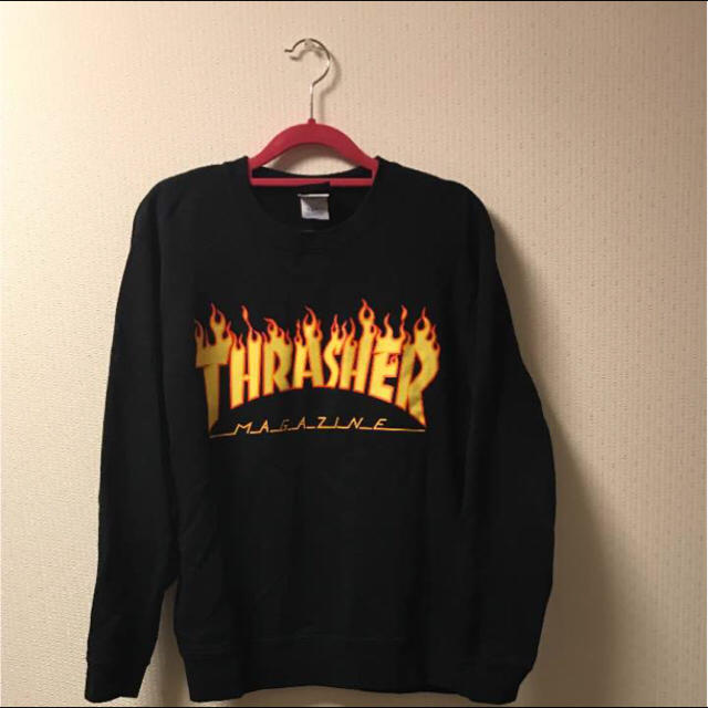 Thrasher Thrasher 黒 トレーナーの通販 By Kiki Sshop スラッシャーならラクマ