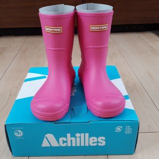 アキレス(Achilles)のアキレス　モントレ　レインブーツ　16㎝(長靴/レインシューズ)