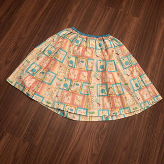 フランシュリッペ(franche lippee)のパステルカラーのスカート(ひざ丈スカート)