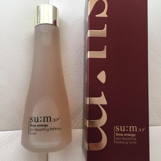 スム(su:m37°)のsum37 タイムエナジーSRリファイニングトナー(化粧水/ローション)