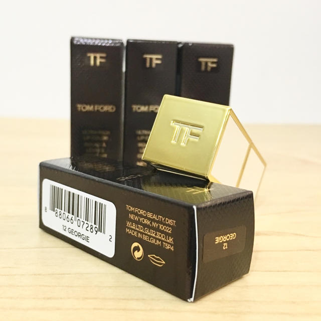 TOM FORD(トムフォード)の最安値❤︎新品未開封❤︎トムフォードリップ 12ジョージー★送料込 コスメ/美容のベースメイク/化粧品(口紅)の商品写真