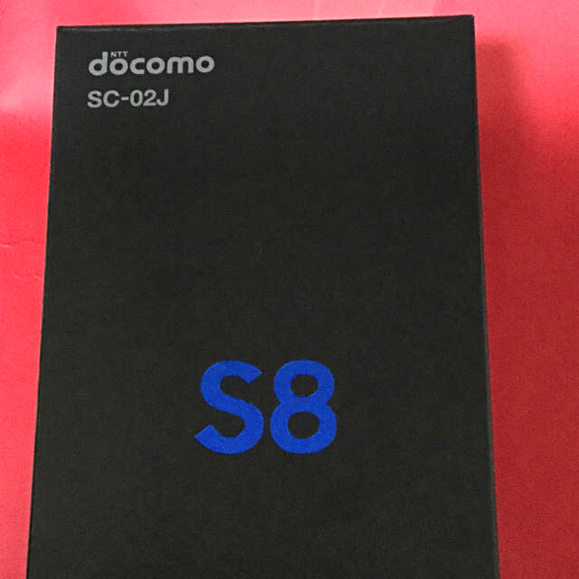 新品 docomoSC-02J Galaxy S8 黒 SIMロック解除済