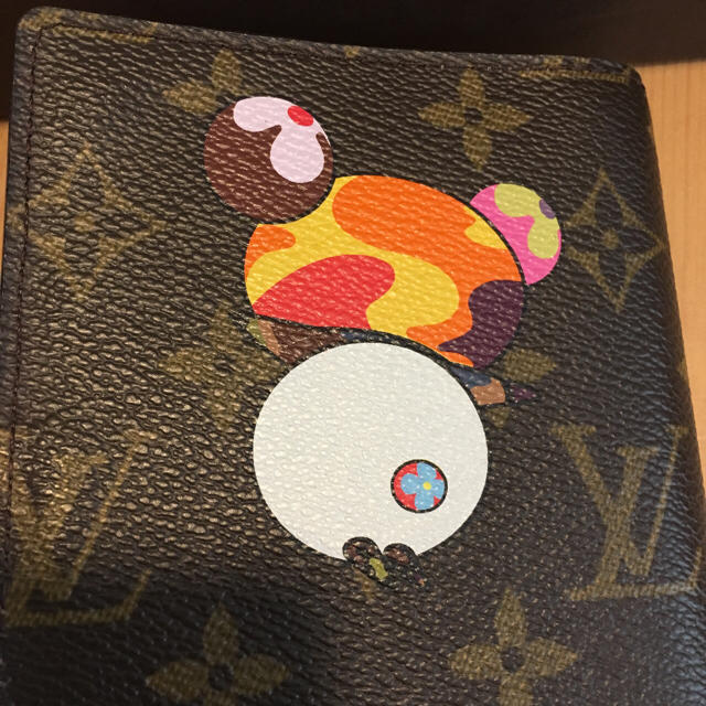 LOUIS VUITTON(ルイヴィトン)の希少美品！ルイヴィトン 村上隆コラボ！パンダ手帳！中身付き メンズのファッション小物(手帳)の商品写真