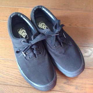 ヴァンズ(VANS)のVANS黒スニーカー(スニーカー)