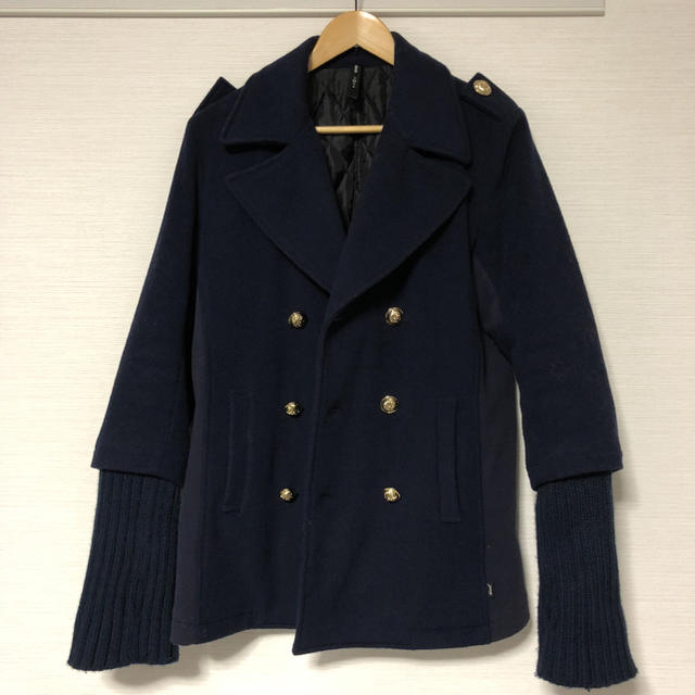 glamb(グラム)のglamb Billie P-coat 美品 メンズのジャケット/アウター(ピーコート)の商品写真