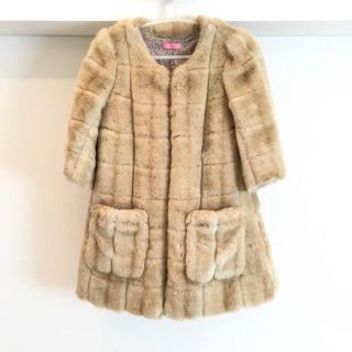 デイシーミー(deicy me)の【美品】deicy me♡フェイクファーコート(毛皮/ファーコート)